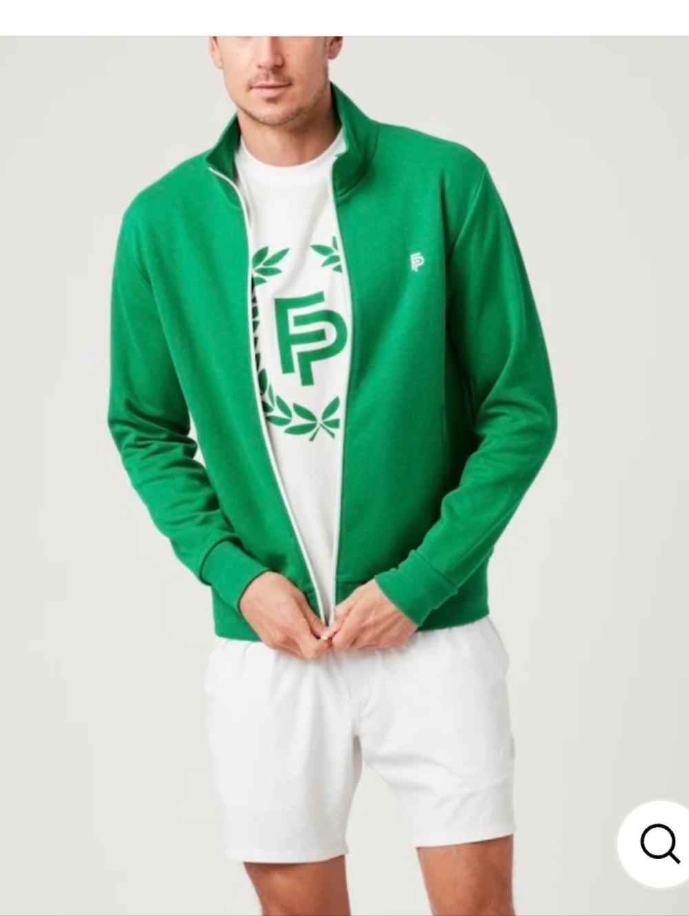 Men's Flint Park Original Logo T in White